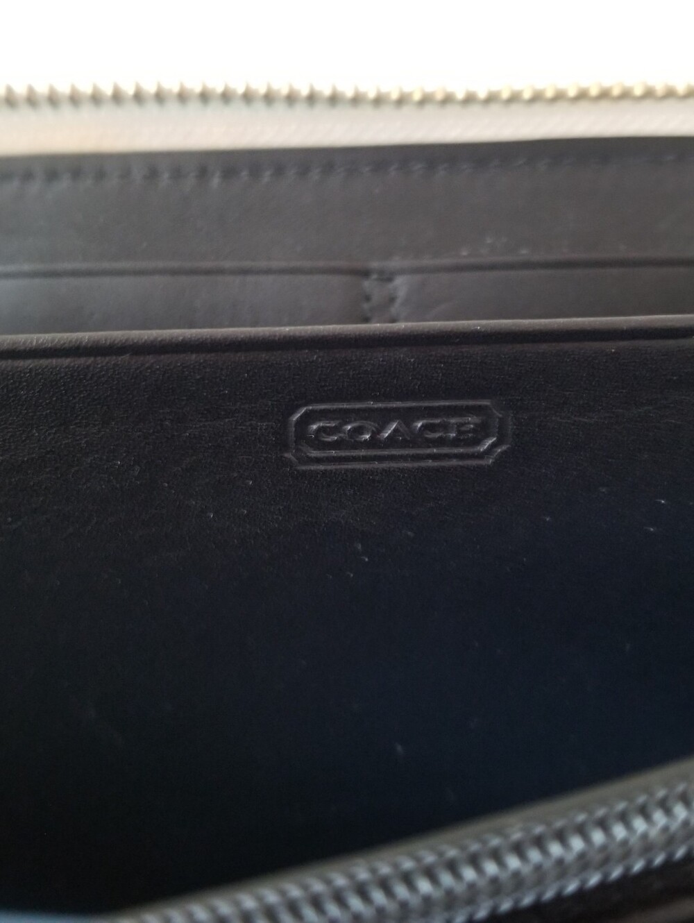 Coach Signature C Monogram Zip Around Wallet - Picture 5 of 10